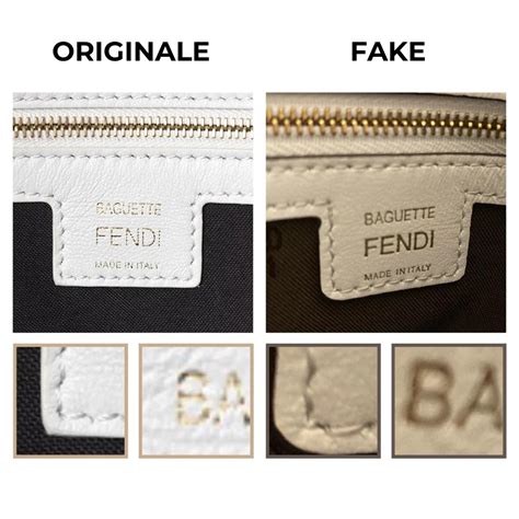 come riconoscere fendi originale|how to check if Fendi bags are real.